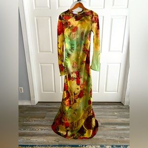Zimmermann wonderland floral silk dress